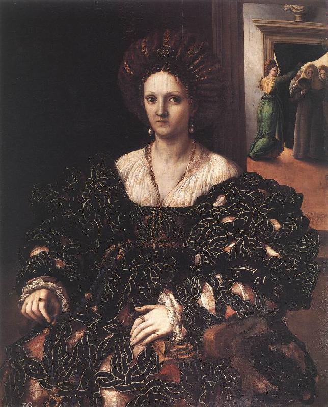Giulio Romano Portrait of a Woman sag France oil painting art